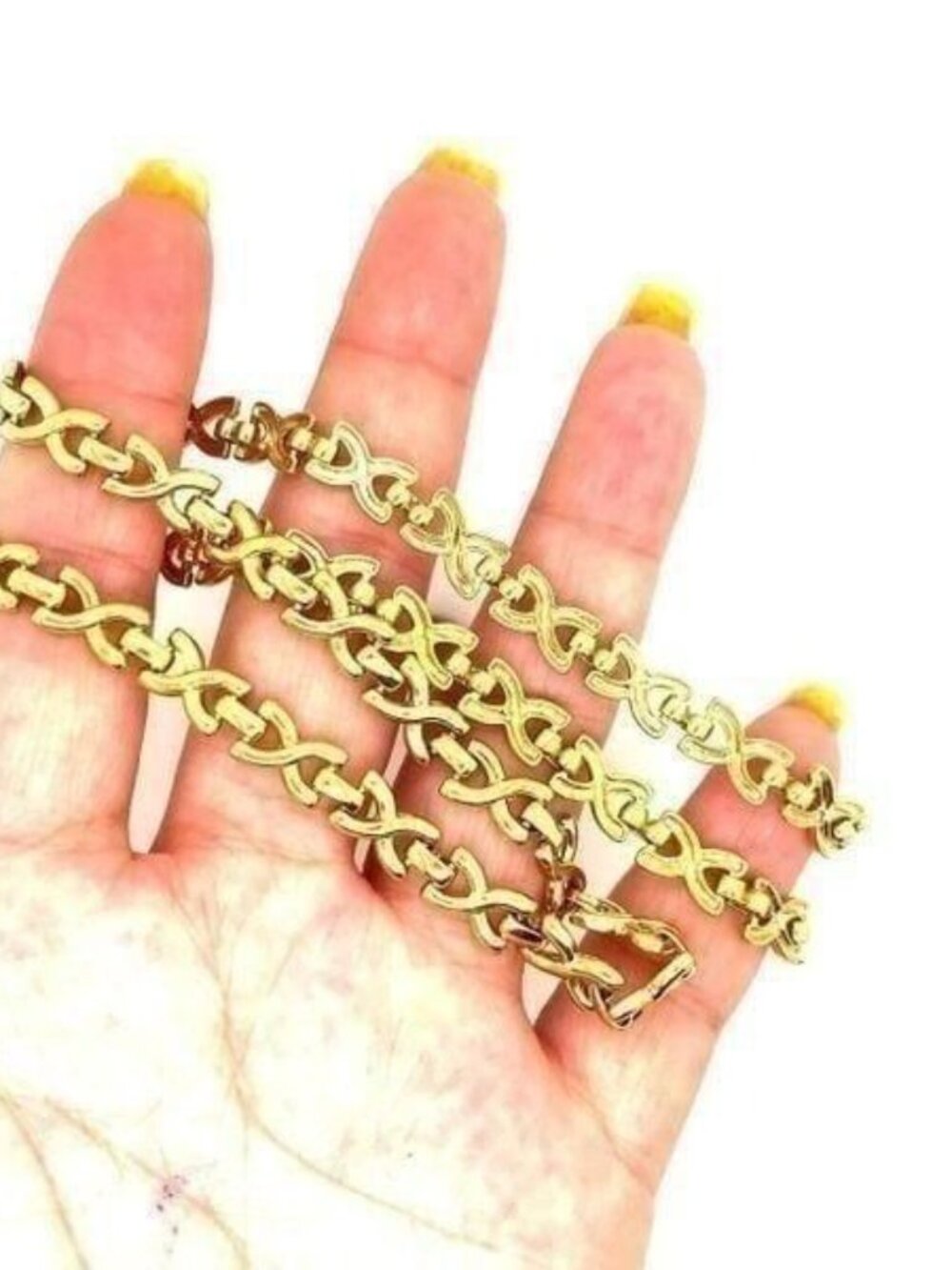 Infinity Design Necklace‎ (n3) - Picture 3 of 3
